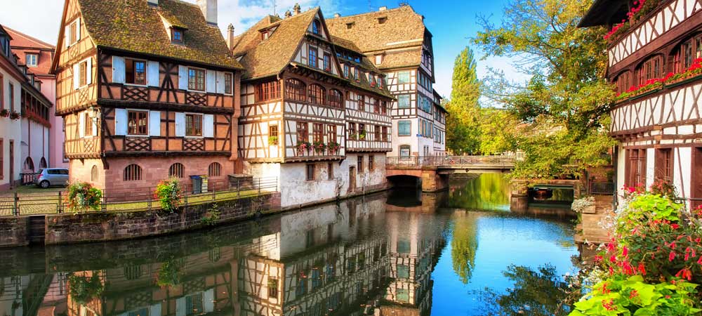 Passeio Strasbourg regiāo Alsácia