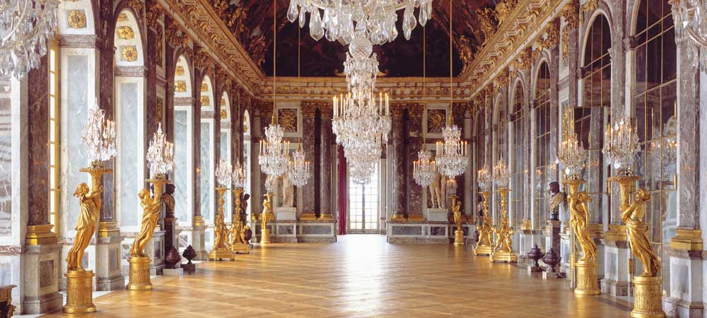 passeio Versailles Sala dos Espelhos