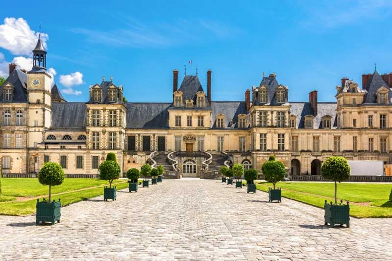 Passeio em Fontainebleau